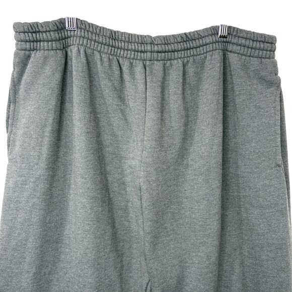 Fruit of the Loom Size XL Vintage Sweatpants Dark Gray Elastic Leg Pull On - Picture 12 of 15